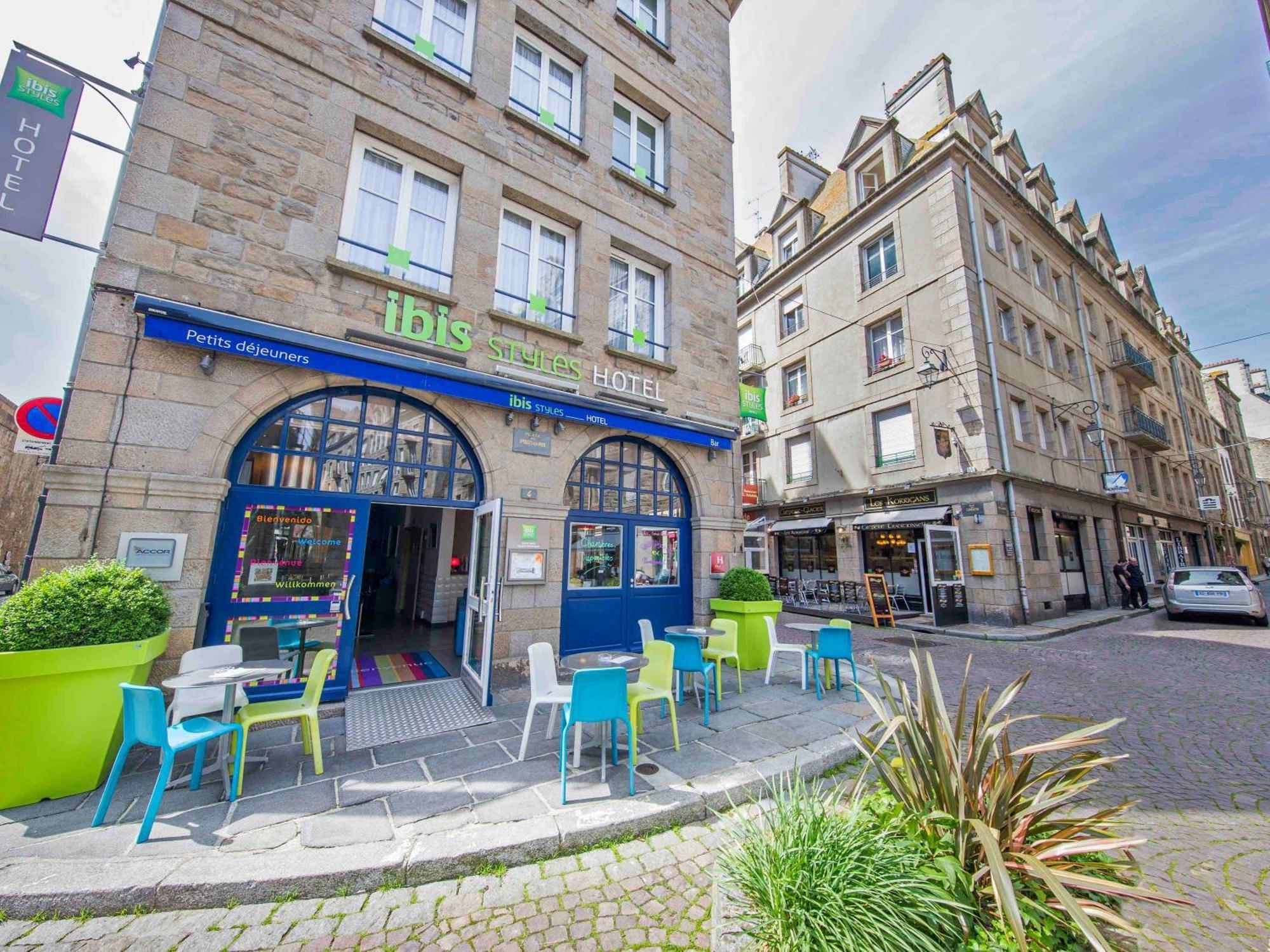 Ibis Styles Saint Malo Centre Historique Hotel Exterior foto